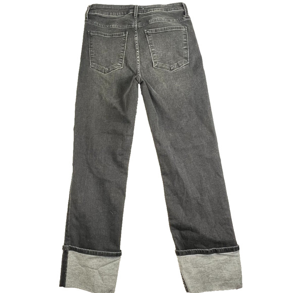 Evereve Jeans Women's Size 28 Blue Ever Straight Cuff Jeans In Multiplicity - Picture 2 of 7